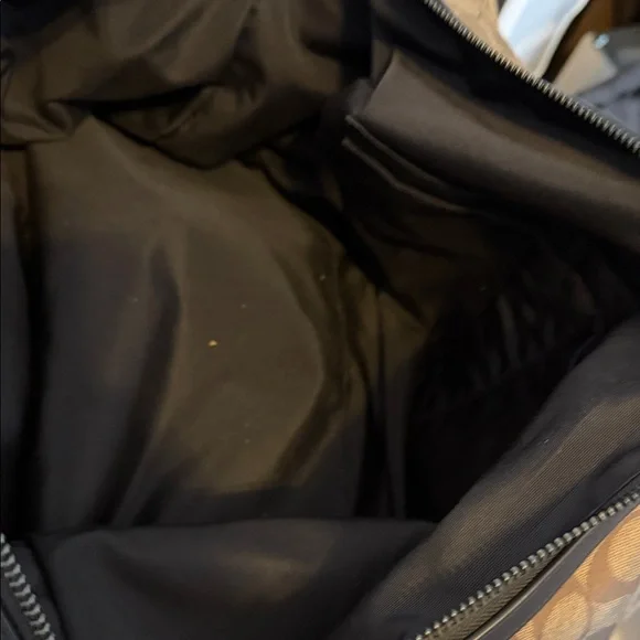 Coach Brown Signature Duffel Bag - Picture 3 of 4